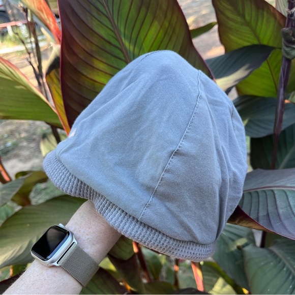 Halogen Knit Cap Beanie Hat Womens Wool Blend Gray Bow One Size - Picture 7 of 8